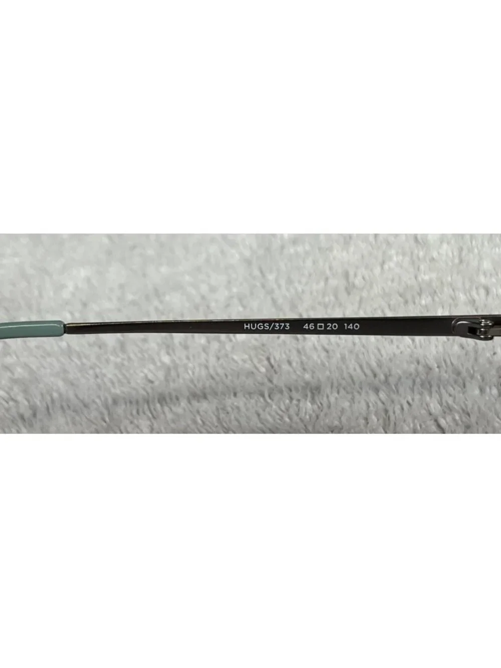 OGI Hugs/373 Women’s Crystal Turquoise Gunmetal Oval Eyeglasses Frames 46-20-140